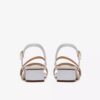 Womens Serina35 Strap White Leather Strappy Sandals Womens Serina35 Strap White Leather Strappy Sandals