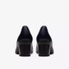 Womens Shaya Poppy Navy Leather Pumps