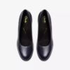 Womens Shaya Poppy Navy Leather Pumps