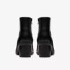 Womens Shaya Sky Black Leather Ankle Boots Womens Shaya Sky Black Leather Ankle Boots