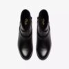 Womens Shaya Sky Black Leather Ankle Boots Womens Shaya Sky Black Leather Ankle Boots