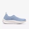 Womens Solevana Knit Light Blue Sneakers Womens Solevana Knit Light Blue Sneakers