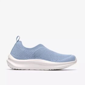Womens Solevana Knit Light Blue Sneakers Womens Solevana Knit Light Blue Sneakers