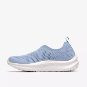 Womens Solevana Knit Light Blue Sneakers Womens Solevana Knit Light Blue Sneakers