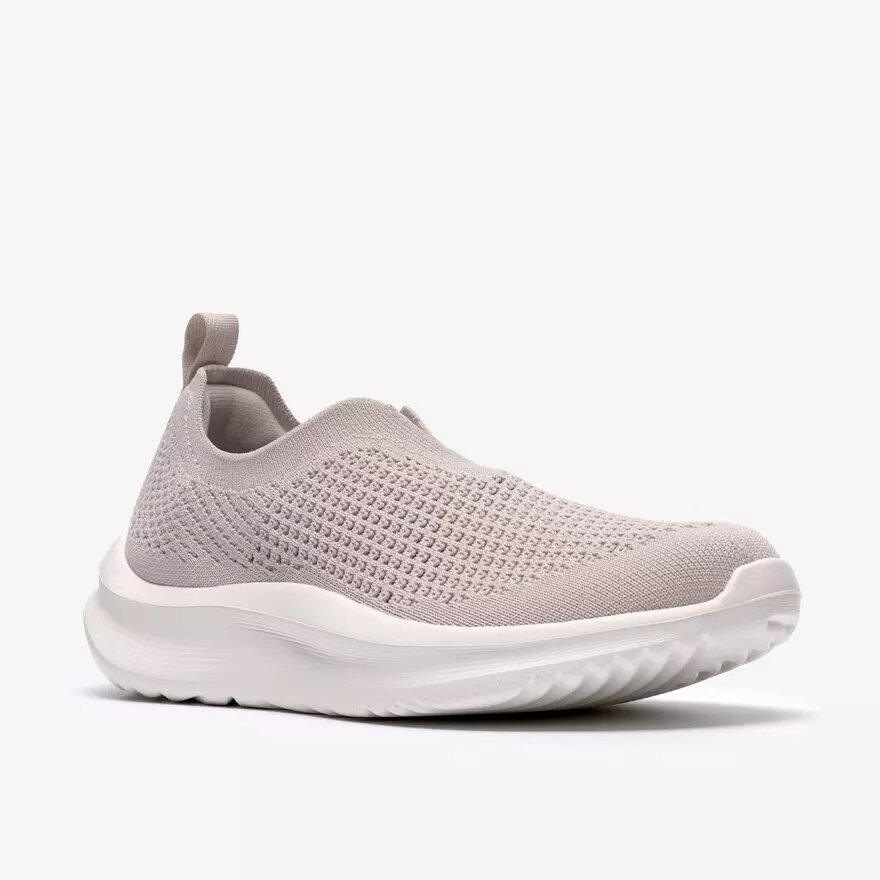 Womens Solevana Knit Pale Grey Sneaker Womens Solevana Knit Pale Grey Sneaker