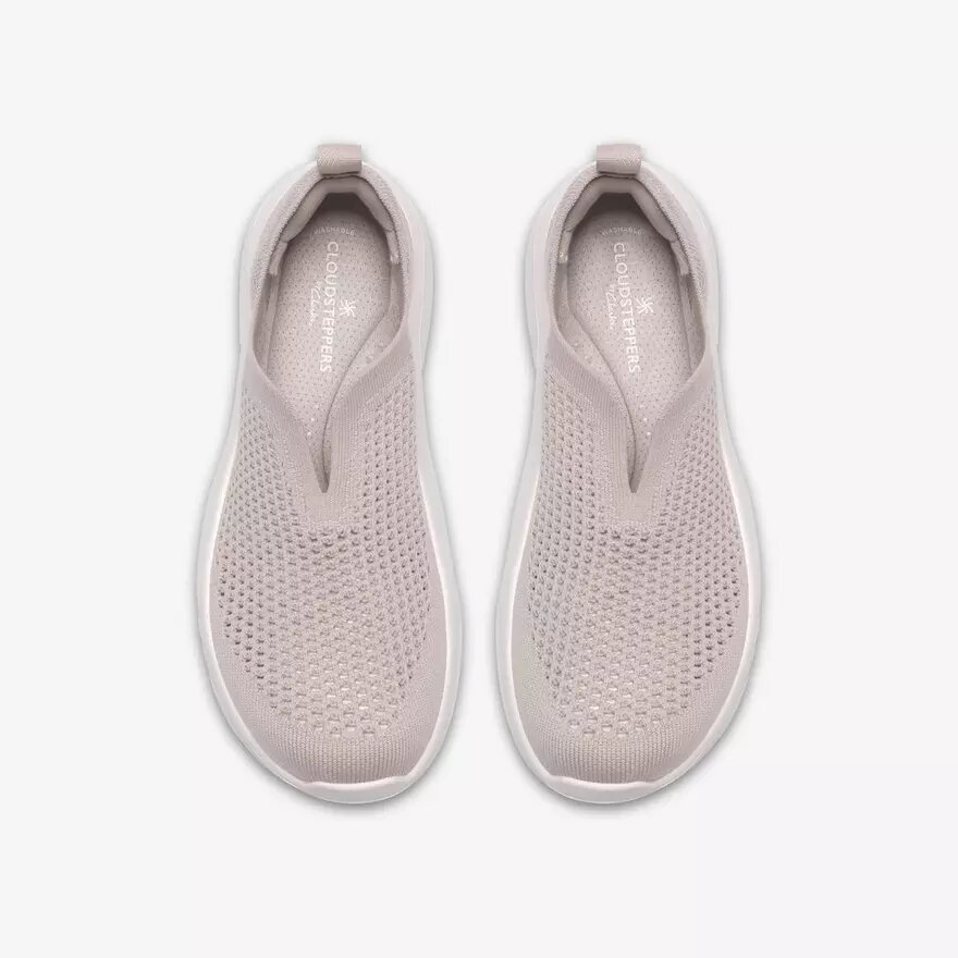 Womens Solevana Knit Pale Grey Sneaker Womens Solevana Knit Pale Grey Sneaker