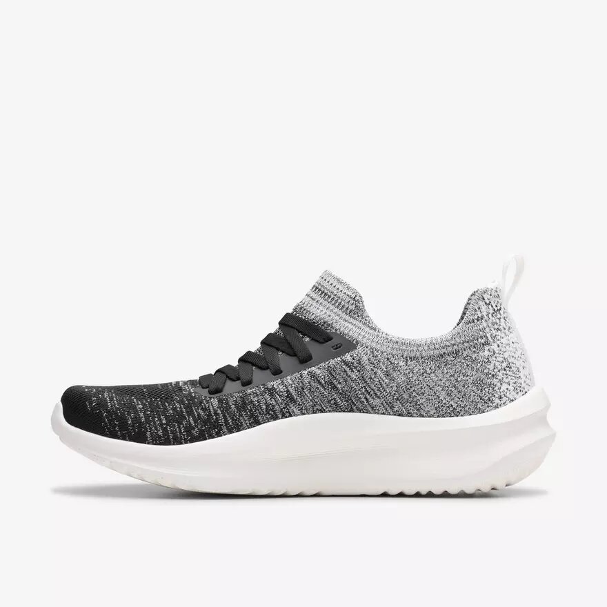 Womens Solevana Lace Black Sneakers Womens Solevana Lace Black Sneakers