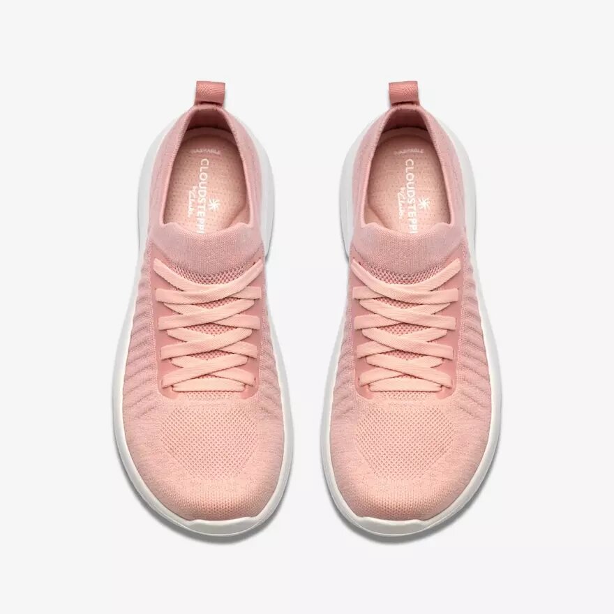 Womens Solevana Lace Dusty Pink Sneakers Womens Solevana Lace Dusty Pink Sneakers