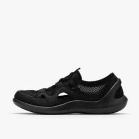 Womens Solevana Step Black Slip-Ons Womens Solevana Step Black Slip-Ons