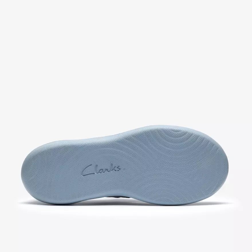 Womens Solevana Step Blue Grey Slip-Ons Womens Solevana Step Blue Grey Slip-Ons