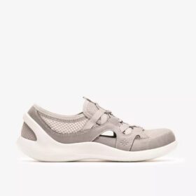 Womens Solevana Step Pale Grey Slip-Ons Womens Solevana Step Pale Grey Slip-Ons