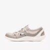 Womens Solevana Step Pale Grey Slip-Ons