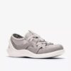 Womens Solevana Step Pale Grey Slip-Ons