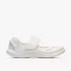 Womens Solevana Strap White Sneakers Womens Solevana Strap White Sneakers