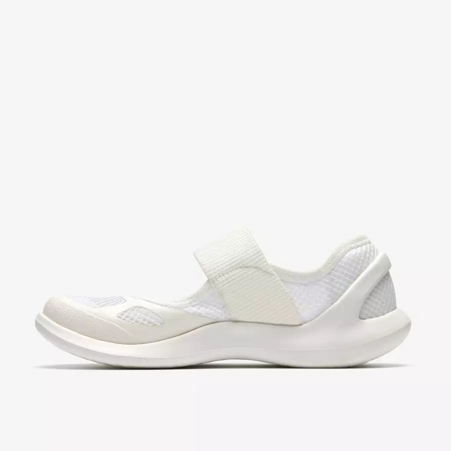Womens Solevana Strap White Sneakers Womens Solevana Strap White Sneakers