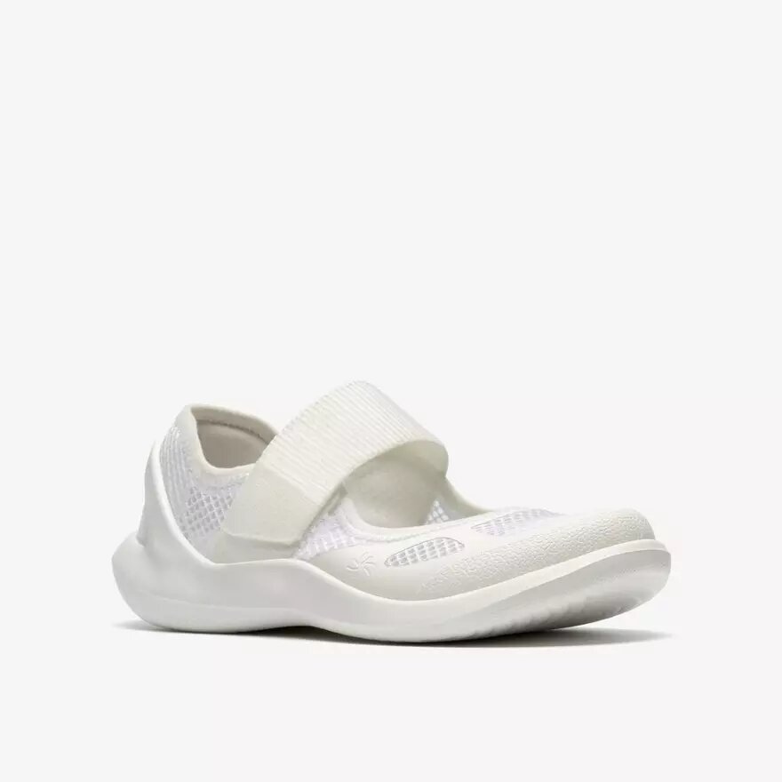 Womens Solevana Strap White Sneakers Womens Solevana Strap White Sneakers