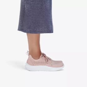 Womens Solevana Style Light Pink Sneakers
