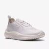 Womens Solevana Style White Leather Sneakers Womens Solevana Style White Leather Sneakers