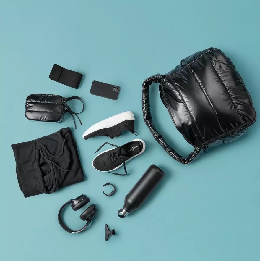 Womens Solevana Tote Bag Black Womens Solevana Tote Bag Black