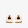 Womens Stockinette Khaki Slippers