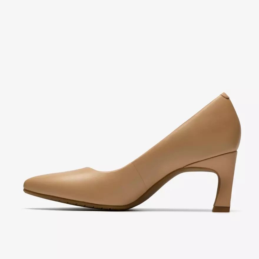 Womens Tammitha Eve Beige Leather Pumps Womens Tammitha Eve Beige Leather Pumps