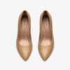 Womens Tammitha Eve Beige Leather Pumps Womens Tammitha Eve Beige Leather Pumps