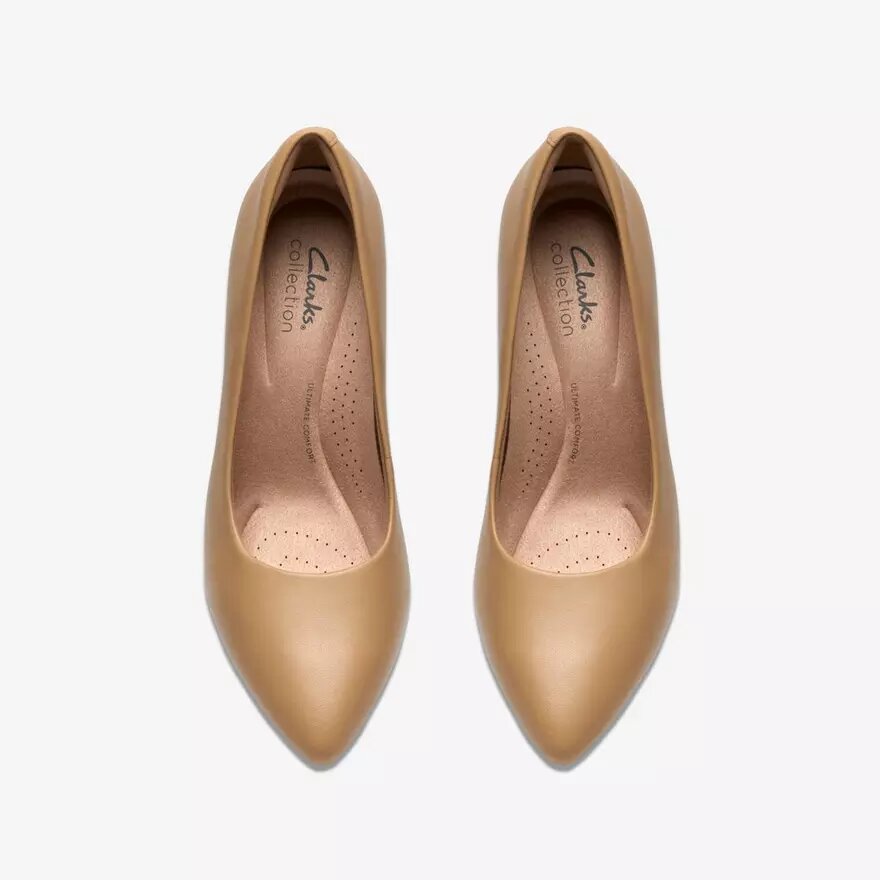 Womens Tammitha Eve Beige Leather Pumps Womens Tammitha Eve Beige Leather Pumps