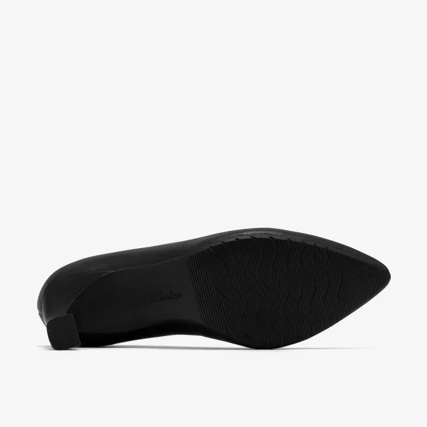 Womens Tammitha Eve Black Leather Pumps Womens Tammitha Eve Black Leather Pumps
