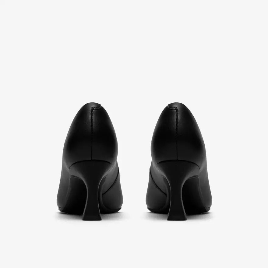 Womens Tammitha Eve Black Leather Pumps Womens Tammitha Eve Black Leather Pumps