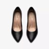 Womens Tammitha Eve Black Leather Pumps Womens Tammitha Eve Black Leather Pumps