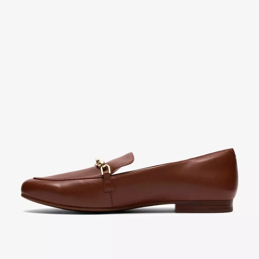 Womens Tamna Iris Tan Leather Loafer Womens Tamna Iris Tan Leather Loafer