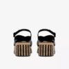 Womens Tessiah Cross2 Black Interest Wedges