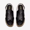 Womens Tessiah Cross2 Black Interest Wedges
