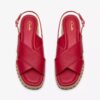 Womens Tessiah Cross2 Pink Interest Wedges