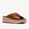 Womens Tessiah Mule2 Tan Leather Wedges Womens Tessiah Mule2 Tan Leather Wedges