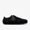 Womens Tor Low Black Suede Lace up Shoes