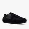 Womens Tor Low Black Suede Lace up Shoes