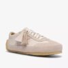 Womens Tor Low off White Suede Lace up Shoes