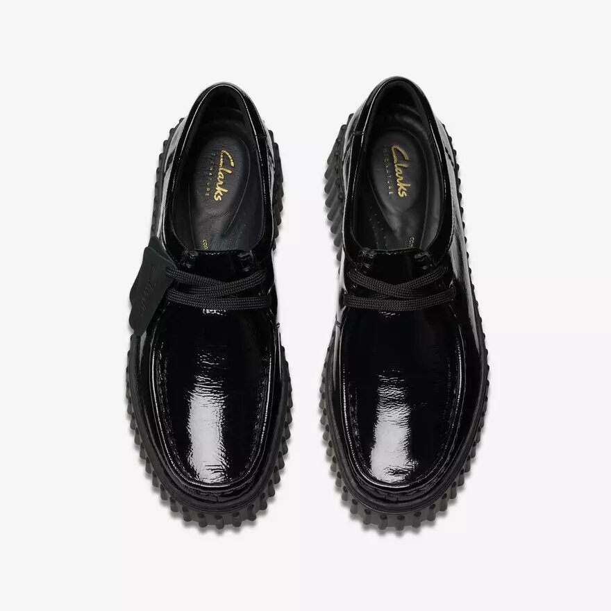 Womens Torhill Bee Black Patent Wallabee Womens Torhill Bee Black Patent Wallabee
