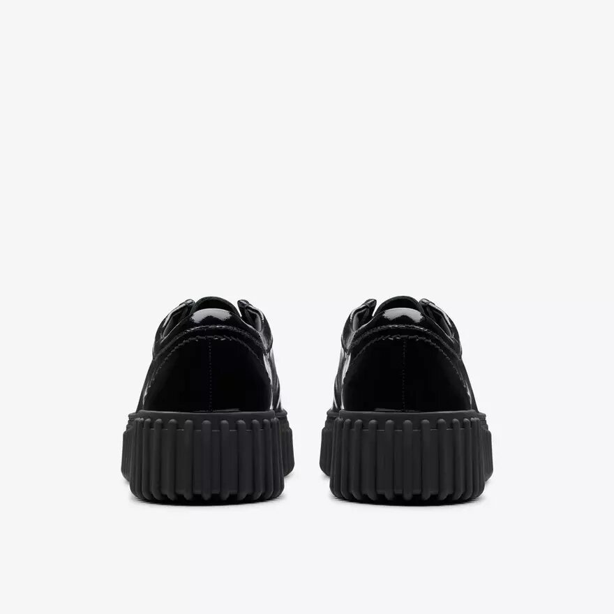 Womens Torhill Bee Black Patent Wallabee Womens Torhill Bee Black Patent Wallabee