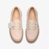 Womens Torhill Boat Cream Nubuck Boat Shoes