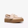 Womens Torhill Boat Cream Nubuck Boat Shoes