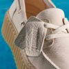 Womens Torhill Boat Cream Nubuck Boat Shoes