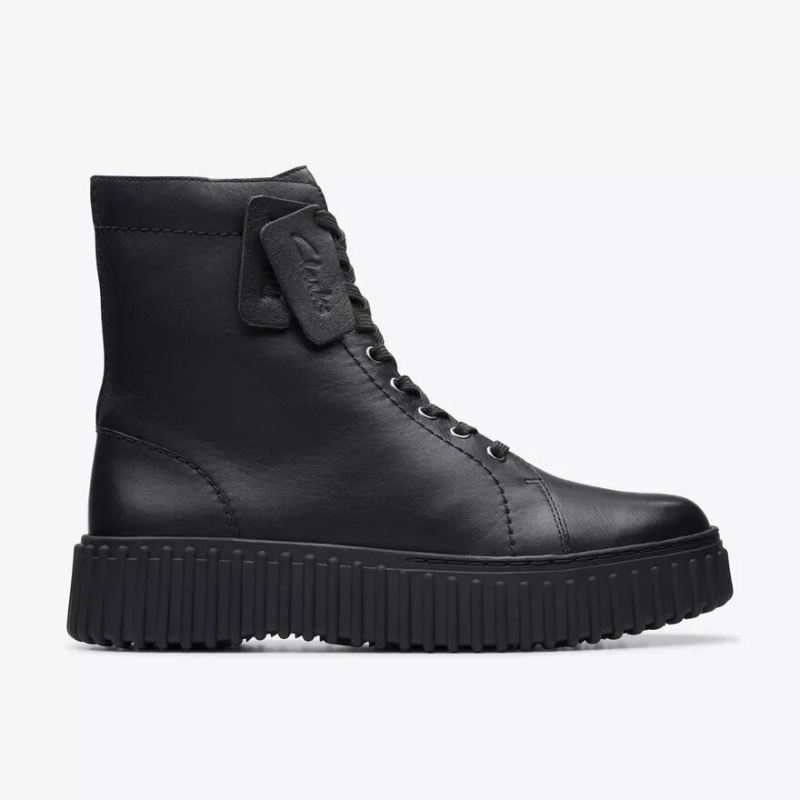 Womens Torhill Rise Black Leather Ankle Boots Us Womens Torhill Rise Black Leather Ankle Boots Us