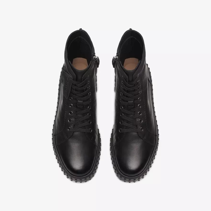 Womens Torhill Rise Black Leather Ankle Boots Us Womens Torhill Rise Black Leather Ankle Boots Us