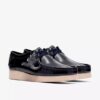Womens Wallabee 2604 Navy Patent Wallabees Womens Wallabee 2604 Navy Patent Wallabees