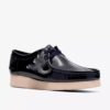 Womens Wallabee 2604 Navy Patent Wallabees Womens Wallabee 2604 Navy Patent Wallabees