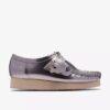 Womens Wallabee 2604 Silver Patent Wallabees Womens Wallabee 2604 Silver Patent Wallabees