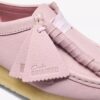 Womens Wallabee Baby Pink Leather Wallabees Womens Wallabee Baby Pink Leather Wallabees
