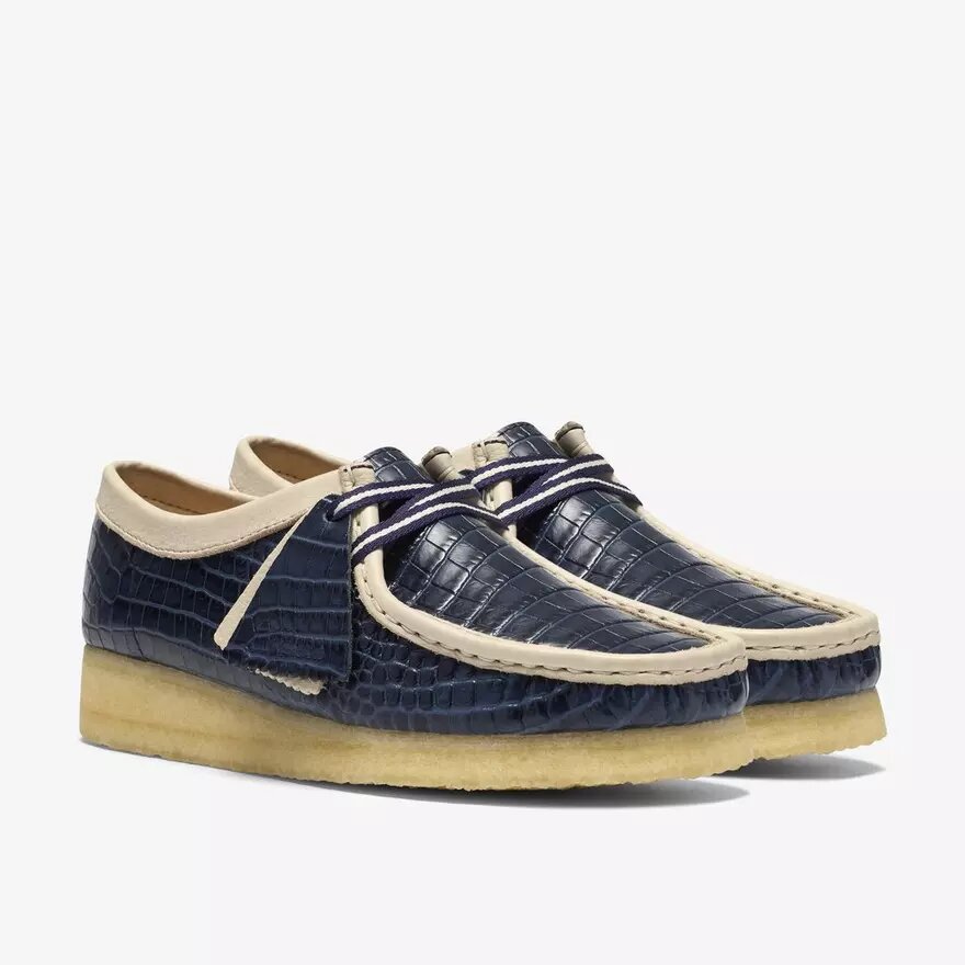 Womens Wallabee Blue Interest Womens Wallabee Blue Interest